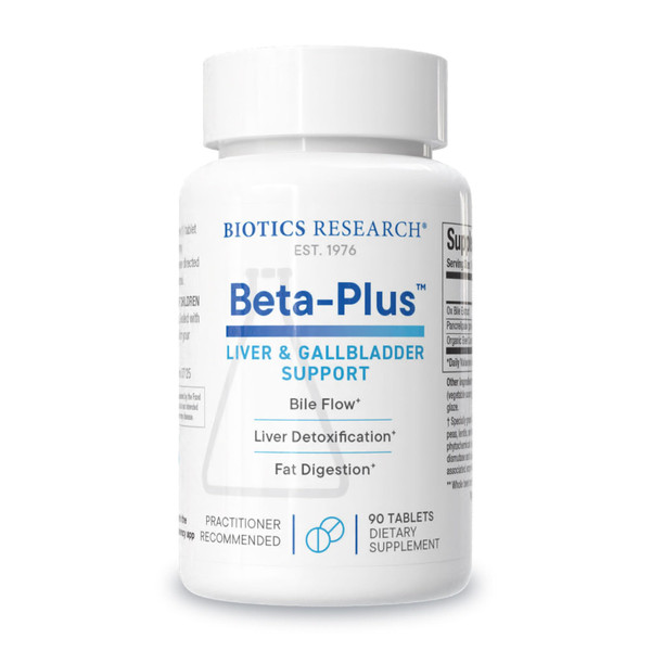 Biotics Research Beta-Plus™ Nutritional Ox Bile Salts Digestive Enzymes Supplement for Bile Production for No Gallbladder-Supports Overall Liver Function, Aids Fat Digestion, Supplies Betaine 90 Tabs Biotics Research Beta-Plus™ Nutritional Ox Bile Salts Digestive Enzymes Supplement for Bile Production for No Gallbladder-Supports Overall Liver Function, Aids Fat Digestion, Supplies Betaine 90 Tabs