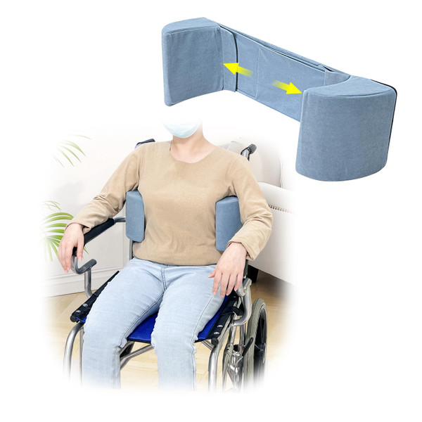 KAVIL Lateral Support for Wheelchair Back Support Cushion for Positioning Lateral Foam Wedge for Elderly Stroke Patients Wheelchair Stabilizer Attachment Assist Better Posture Geri Chair Side Pads KAVIL Lateral Support for Wheelchair Back Support Cushion for Positioning Lateral Foam Wedge for Elderly Stroke Patients Wheelchair Stabilizer Attachment Assist Better Posture Geri Chair Side Pads