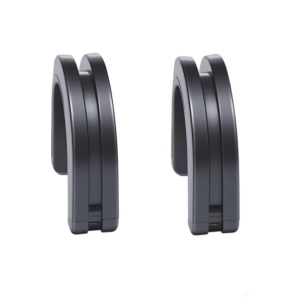 Harley Luggage Rack Side Plate mounting Bracket Grommet Fits for Harley Touring Sissy Bar Backrest 1987-2024, Part for 52682-09, (Black#2)