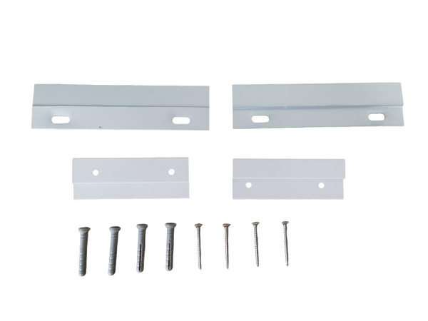VanPokins LED Bathroom Mirror Installation Package, Includes Hanging Plates and Screws