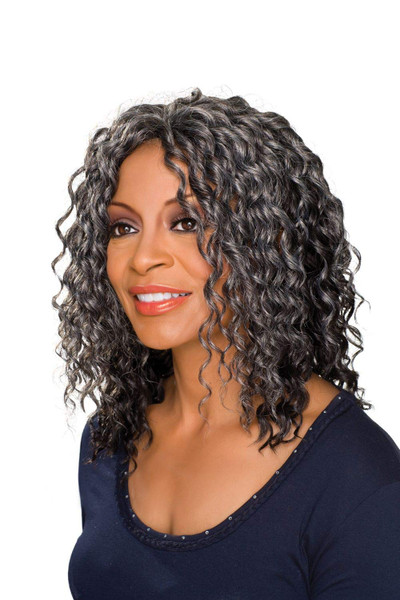 Foxy Silver (Cedella) - Heat Resistant Fiber Full Wig in 3T51