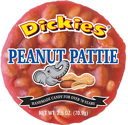 Dickies Peanut Pattie 2.5 oz Each (Pack of 16)