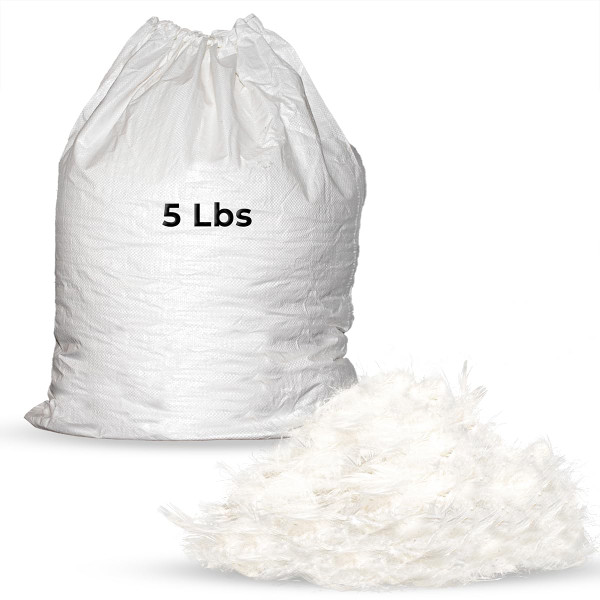 NEXTGEN Premium White Down/Goose Feathers 10/90 Stuffing & Fill Hypoallergenic Pillow Filling, restuffing, Fluffing, for Cushions, Comforters, Jackets -for DIY Projects and Home Décor