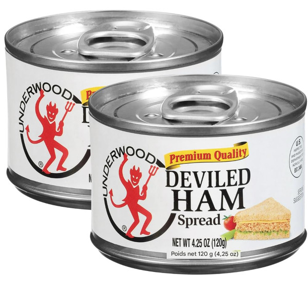 Underwood Deviled Ham Spread, 4.25 Ounce (Pack of 2) Underwood Deviled Ham Spread, 4.25 Ounce (Pack of 2)