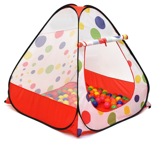Kids Ball Pit Pop up Play Playhouse Tent, for Boys Girls Babies and ToKids Ball Pit, Playhouse Tent for Boys Girls Babies and Toddlers, Indoor Outdoor Toy Balls Not Includedddlers