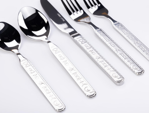 Ranch Brands 20-piece Stainless Steel Western Silverware Set by Cowboy Living