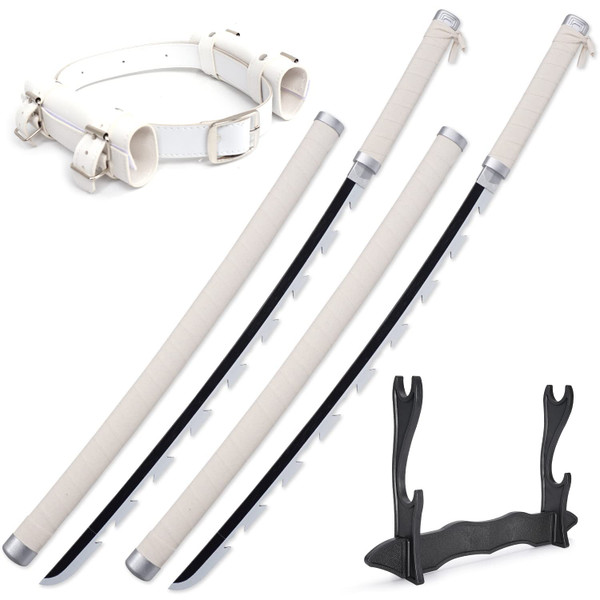 Zisu Anime Inosuke Sword, About 41 inches, Hashira Pillars & Protagonist Sword, Anime Original Texture (Beige-Inosuke)