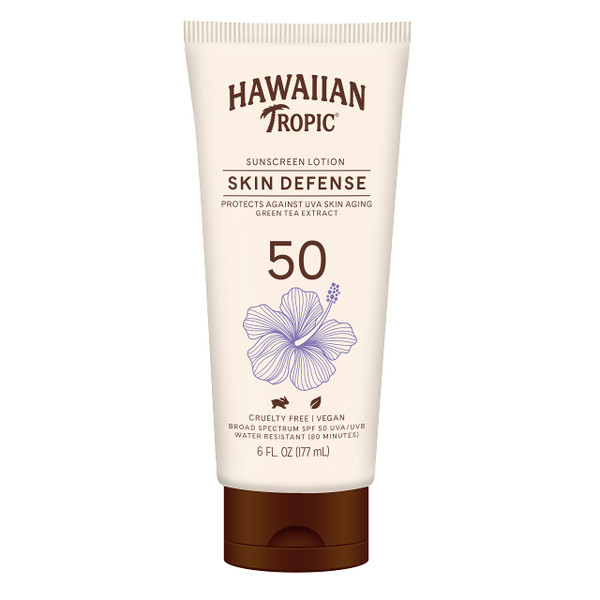 Hawaiian Tropic AntiOxidant Sunscreen Lotion, SPF 50, 6 fl oz (177 ml) Hawaiian Tropic AntiOxidant Sunscreen Lotion, SPF 50, 6 fl oz (177 ml)