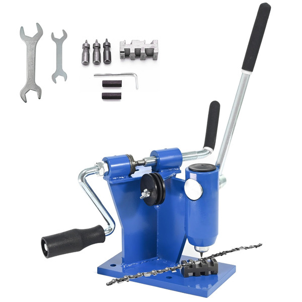 2 in 1 Chainsaw Chain Breaker and Spinner, Chain Breaker, Manual Chain Rivet Tool, Chainsaw Chain Link Breaker Removal Repair Tool, Chain Rivet Spinner