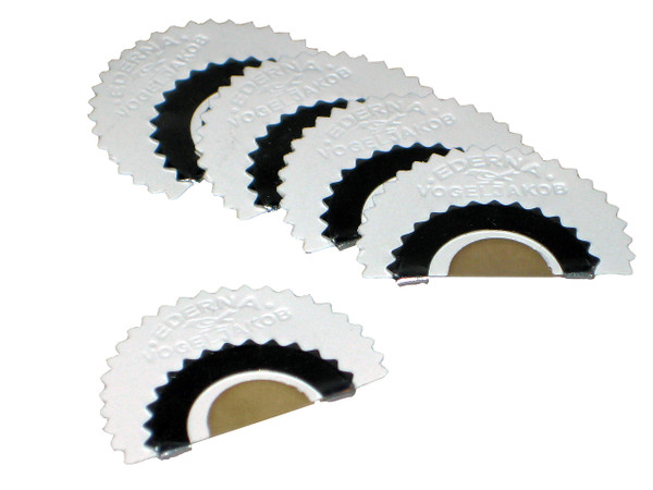 Bird Whistle 5 Pack - Swiss Warbler - Original Magic Tweeting Noisemaker (white,black)