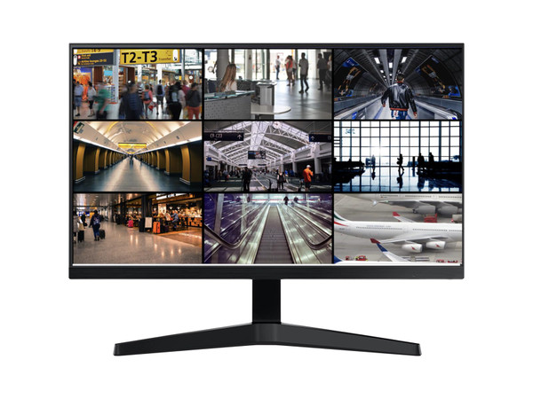 Real HD Security Camera Monitor Screen, 22 Inch 1080P Thin LED PC Monitor with HDMI VGA Built in Speaker Compatible with CCTV Security DVR NVR, Not Support Bluetooth and WiFi