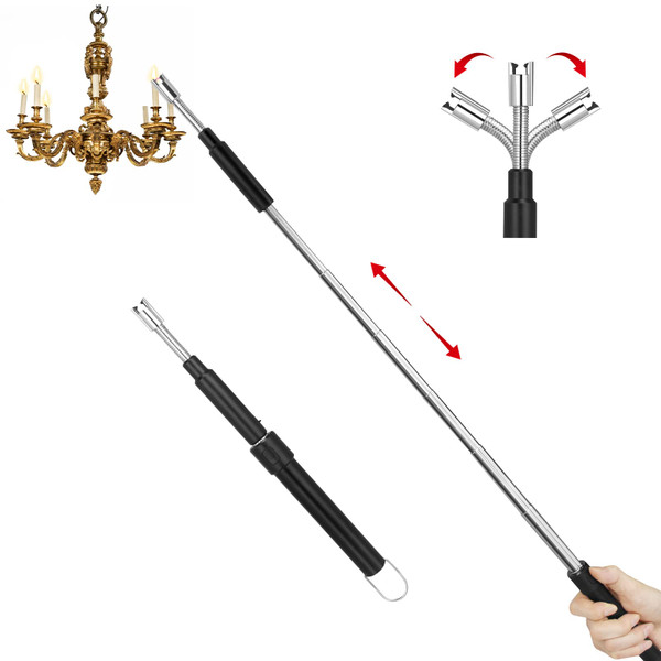 Electric Arc Flexible Neck Long Lighter,Retractable Length 11.4in to 27.55in,Rechargeable Windproof USB Lighter,360° Rotated Ignition Port, Lighters for Candle Fireplace Pilot Light BBQ Grill Black