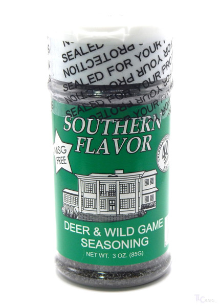 Southern Flavor Deer & Wild Game Seasoning 3 Ounce