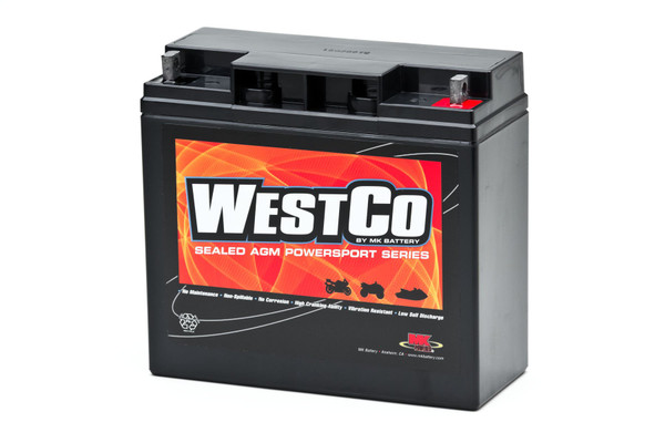 WestCo 12V20P Factory Activated Maintenance-Free Rechargeable Sealed Lead-Acid Battery by MK Battery WestCo 12V20P Factory Activated Maintenance-Free Rechargeable Sealed Lead-Acid Battery by MK Battery