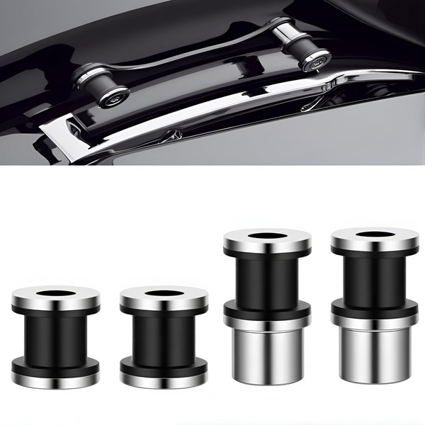 H-D Quick Release Sissy Bar Rack 4 Point Docking Hardware Fit for Harley Davidson Touring Street Glide Electra Glide Road King Road Glide 2009-2025