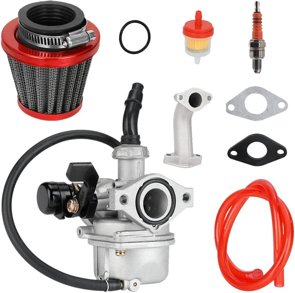 PZ22 Carburetor Air filter Kit for 70cc 110cc 125cc Dirt Bikes Pit Bike Monkey Scooter ATV Quad Go Karts 22mm Carb Fits for CRF SSR Sunl Taotao Pit bike ATV