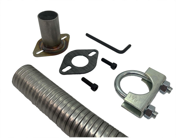 GenExhaust for Predator 5000 Generator 1 Steel tubing Exhaust Extension 10 Inch Length