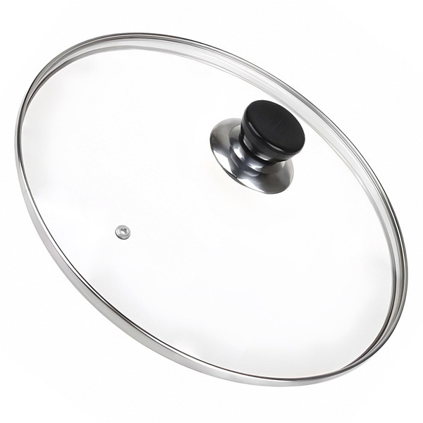 10 Inch Pan Lid, 10 Inch Frying Pan Lids, Tempered Glass Cast Iron Lid for Skillets, Fry Pan, Wok Pot (10 inch)