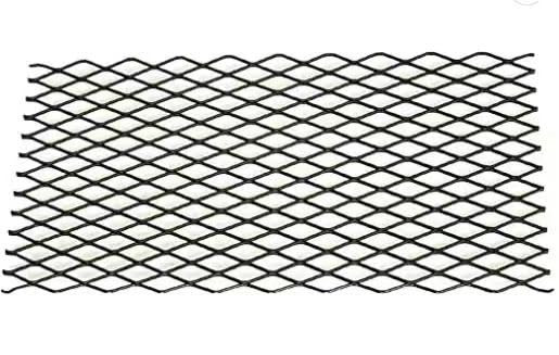 Steel Retainer Ember for Fireplace Grates 20 x 12in, Heavy Duty Solid Steel, Add Support to Fire Logs on Grate, Black