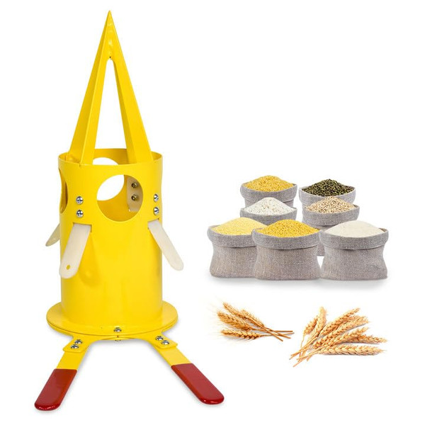 Big Bag Dispenser Bulk Bag Unloader Big bag animal feed unloader for warehouse farm home use Construction Industry (Yellow) Big Bag Dispenser Bulk Bag Unloader Big bag animal feed unloader for warehouse farm home use Construction Industry (Yellow)