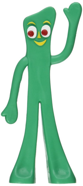 Gumby Original Bendable Figure - Nostalgic Toy, PVC Material, Safe for Kids, Poseable Action Figure