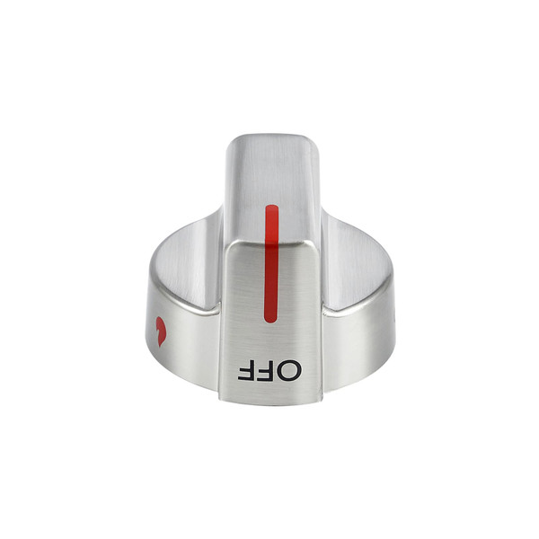 5304509064 Stove Knobs Replacement Parts for Frigidaire Gallery Oven Stainless Steel Knob Gas Stove Range Stove Top 5304509929 Silver GCRG3060AFC Metal Surface Burner Control Knobs 1 Pcs