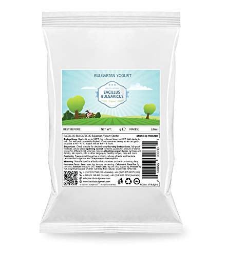 Bulgarian Yogurt Starter (Makes 64 Oz / 2 L)