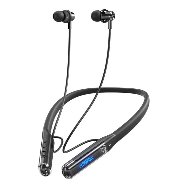 MOCANIO Sports Bluetooth Headset 80H of Ultra-Long Battery Life Neckband Headphones ENC Physical Noise Reduction LED Power Display Bluetooth 5.3 HiFi Stereo Business Call Headset