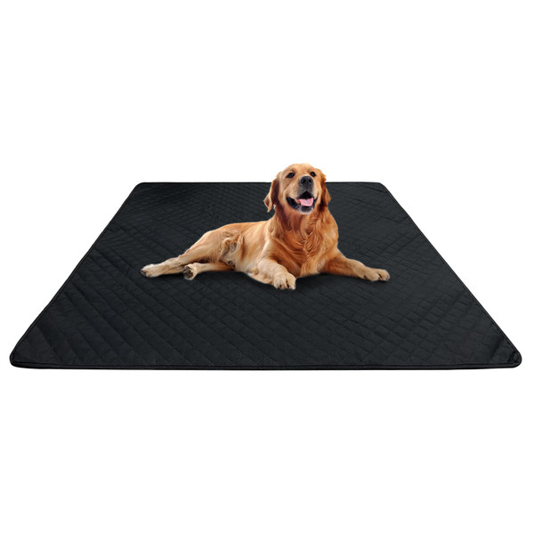 Washable Pee Pads for Dogs 48"x48" Reusable Puppy Pad Pet Training Pads, Waterproof Mat Non-Slip, Dog Pee Pad Whelping Pads Dog Mat-Playpen,Crate,Sofo,Car,Potty,Bed