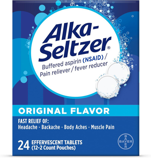 Alka-Seltzer Original 24 Effervecent Pills