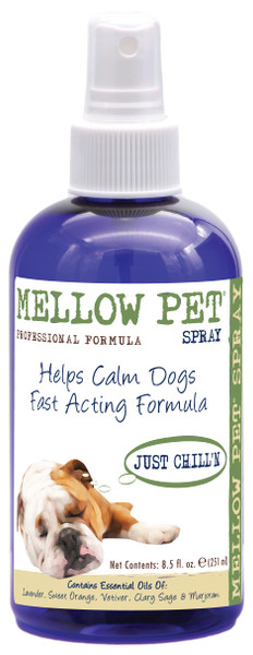 Showseason Animal Products Mellow Pet® Calming Spray 8.5 oz For Dogs | Cruelty-Free | Paraben-Free | Biodegradable and Non-Toxic | Made in The USA Showseason Animal Products Mellow Pet® Calming Spray 8.5 oz For Dogs | Cruelty-Free | Paraben-Free | Biodegradable and Non-Toxic | Made in The USA