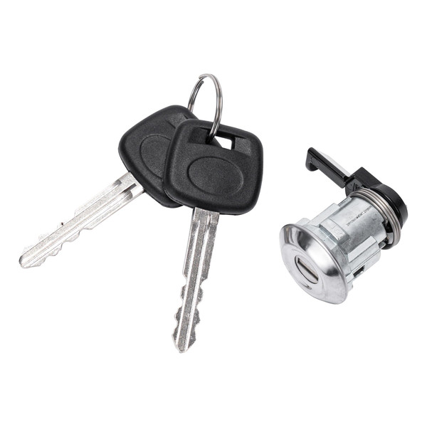 Rldym Fuel Door Lock Cylinder with 2 Keys 69058-35140 for 1995-2004 Toyota Tacoma 2000-2003 Toyota Tundra Gas Fuel Filler Lid Cylinder Lock 69058-29016, 69058-26030, 69058-34020