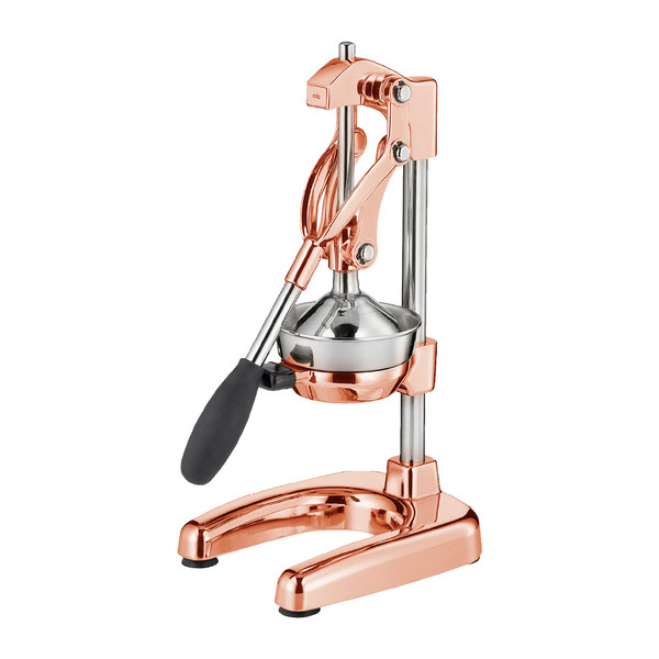Cilio Commercial Grade Citrus Press Juicer, Copper Cilio Commercial Grade Citrus Press Juicer, Copper