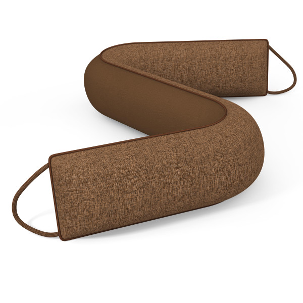 HADOR 32 Inch Weighted Door Draft Stopper - Under Door Snake Pillow, Blocks Cold Air/Wind/Noise, Heavy Duty Soundproof Bottom Filler (Covers Gaps Up to 3"), Winter Patio Sliding Window Seal, Brown HADOR 32 Inch Weighted Door Draft Stopper - Under Door Snake Pillow, Blocks Cold Air/Wind/Noise, Heavy Duty Soundproof Bottom Filler (Covers Gaps Up to 3"), Winter Patio Sliding Window Seal, Brown