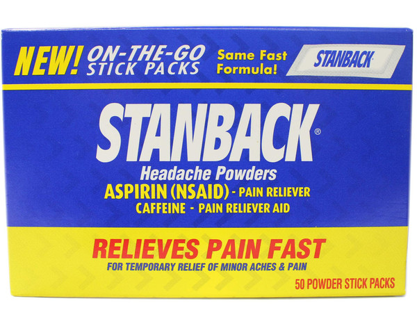 Stanback Headache Powders, 50 Count (Pack of 3) Stanback Headache Powders, 50 Count (Pack of 3)