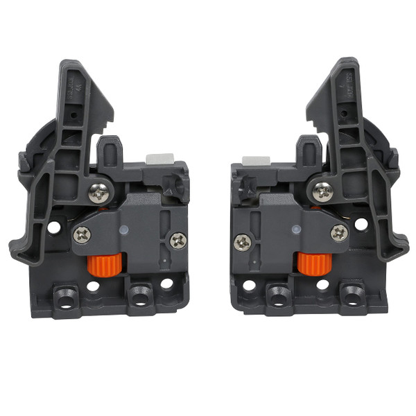 3 Pairs of DTC Undermount Drawer Slide Plastic Front Locking Device, Grey with Screws Included