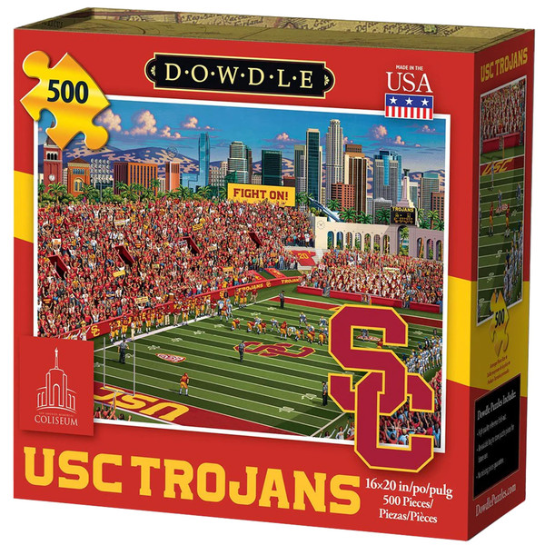 Dowdle Jigsaw Puzzle - USC Trojans - 500 Piece