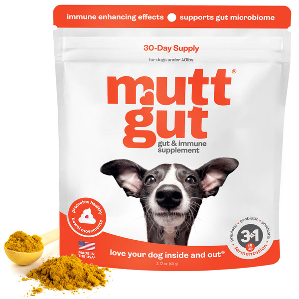 All-Natural 3-in-1 Dog Probiotic, Prebiotic, and Postbiotic Supplement Powder - Probiotics for Dogs with 135 Billion CFUs, Anti Diarrhea, Digestive Enzymes & Antioxidants (60g)