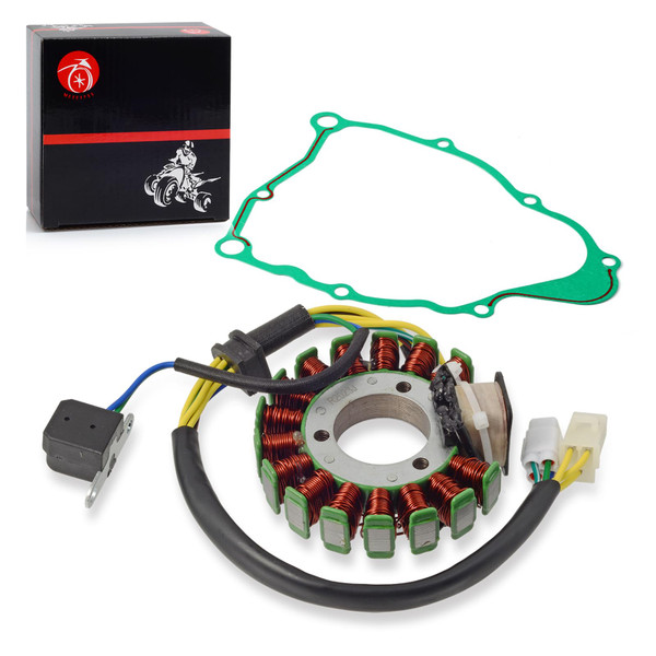 Stator & Gasket Compatible with Yamaha Timberwolf 250 YFB250 2WD 4WD 1994-2000 Bear Tracker 250 YFM250 2WD 1999-2000 4BD-85510-20-00 Stator & Gasket Compatible with Yamaha Timberwolf 250 YFB250 2WD 4WD 1994-2000 Bear Tracker 250 YFM250 2WD 1999-2000 4BD-85510-20-00