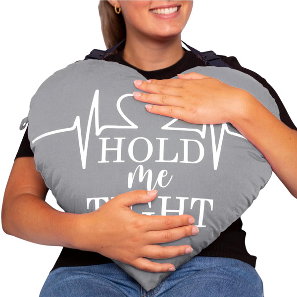 MOYOAMA Open Heart Surgery Pillow for Heart Surgery Recovery Gifts - After Bypass Surgery Must Haves, Gifts for Chest Surgery Recovery, Seatbelt Pillows for Post-Surgery, Shock Absorbing Chest Pillow-1766544526