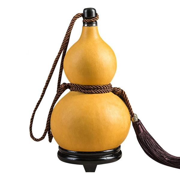 Gourd Water Bottle, 53oz Natural Wine Gourd, Outdoor Portable Water Bottle, Water, Wine Gourd Feng Shui Hu Lu Gourd Ornament for Home Decoration