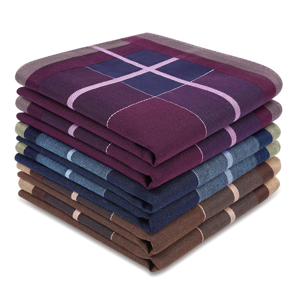 Selected Hanky 100% Cotton Handkerchiefs for Men