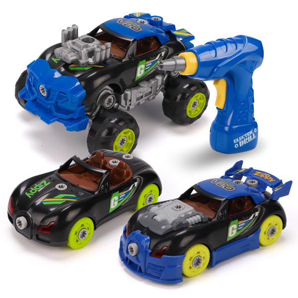 REMOKING 3 in 1 Educational Building Toy for Kids Boys Girls Age 6–10, Creative STEM Learning Set for Birthday or Christmas