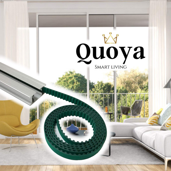 Quoya Smart Curtain Tracks- Replacement Belt (14.4 Meters)
