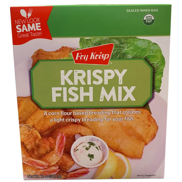 Krispy Fish Mix (6 boxes 12 oz each)