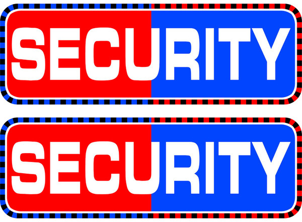 2-Pack Reflective Security Magnetic Signs for Vehicles – 18"x6" Reusable Car Door Magnets for Patrol, Trucks, SUVs, and Cars – Weatherproof, Easy to Remove 2-Pack Reflective Security Magnetic Signs for Vehicles – 18"x6" Reusable Car Door Magnets for Patrol, Trucks, SUVs, and Cars – Weatherproof, Easy to Remove