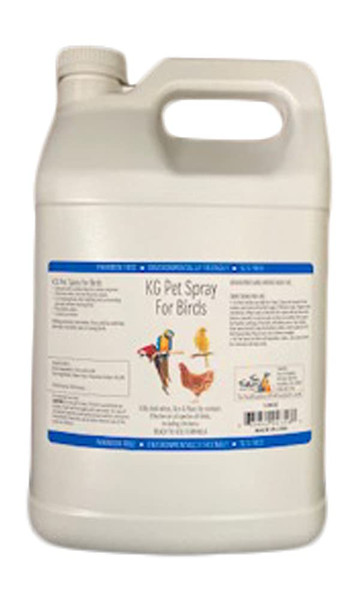 KG Pet Spray for Birds - 128oz Ready to Use Formula
