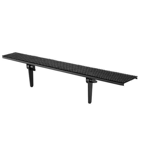 Bracwiser No Drill TV Top Shelf 24 inch Wide for Thin Monitor TV Top Mounting Bracket Platform Holds Speaker, AV Receiver, Media Box, Game Console and More (CS106LMINI)