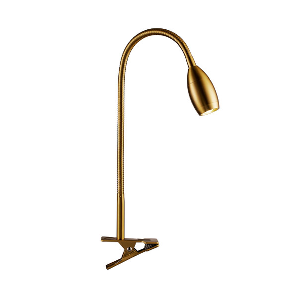 O'Bright Lumos - Versatile Clip-on Lamp: Zoomable Spotlight, Dimmable LED, Flexible Gooseneck, 4000K Light, 100% Metal Clamp - Ideal for Reading, Crafting, Work, and Headboards, Antique Brass O'Bright Lumos - Versatile Clip-on Lamp: Zoomable Spotlight, Dimmable LED, Flexible Gooseneck, 4000K Light, 100% Metal Clamp - Ideal for Reading, Crafting, Work, and Headboards, Antique Brass