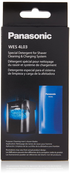 Panasonic Cleaning Solution Refill for Men’s Shaver Automatic Clean and Charge Systems, 3-Pack - WES4L03